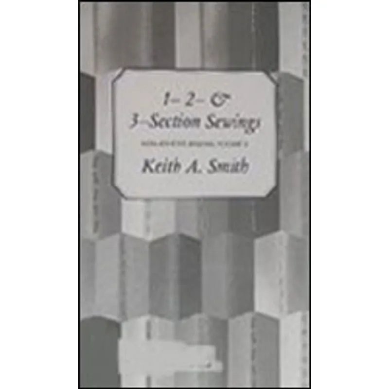 NON-ADHESIVE BINDING - 1- 2- AND 3-SECTION SEWING