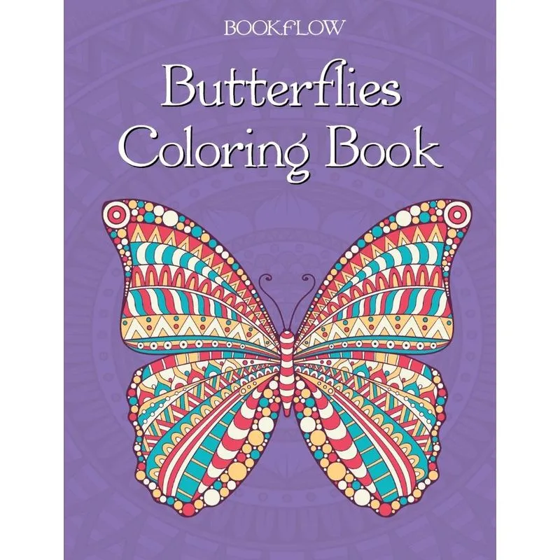 Butterflies Coloring Book