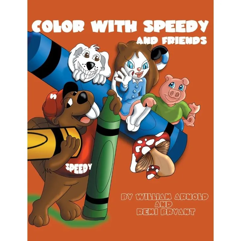 Color With Speedy And Friends