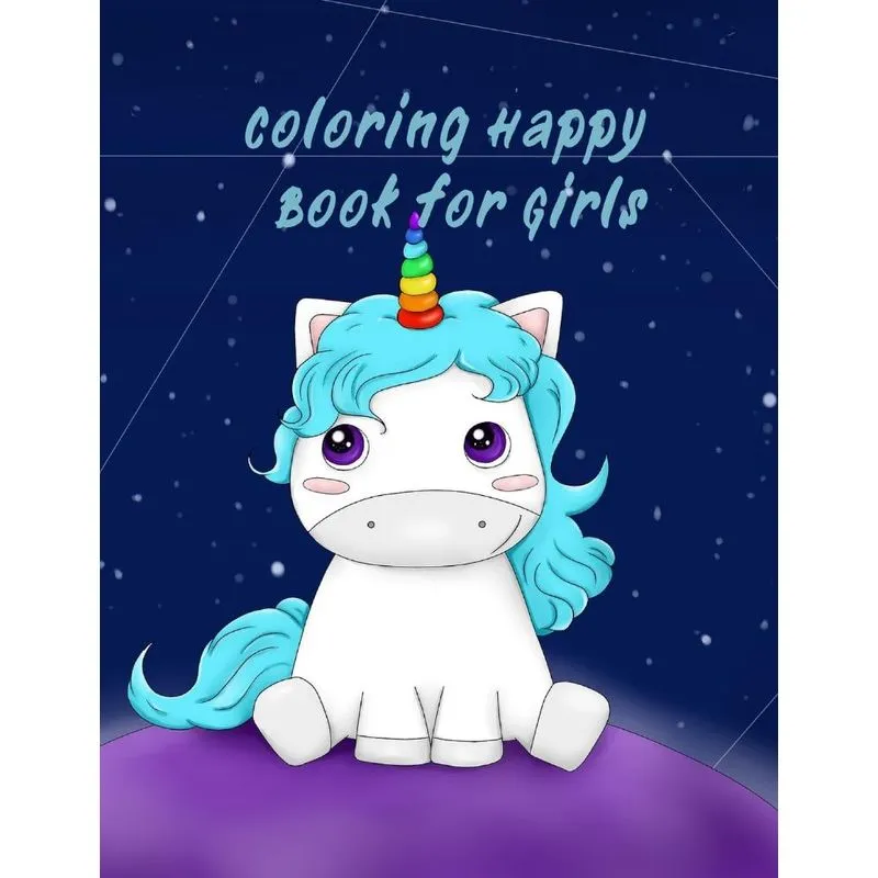 Coloring Happy Book for Girls