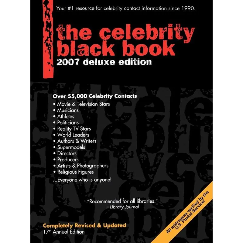 The Celebrity Black Book 2007