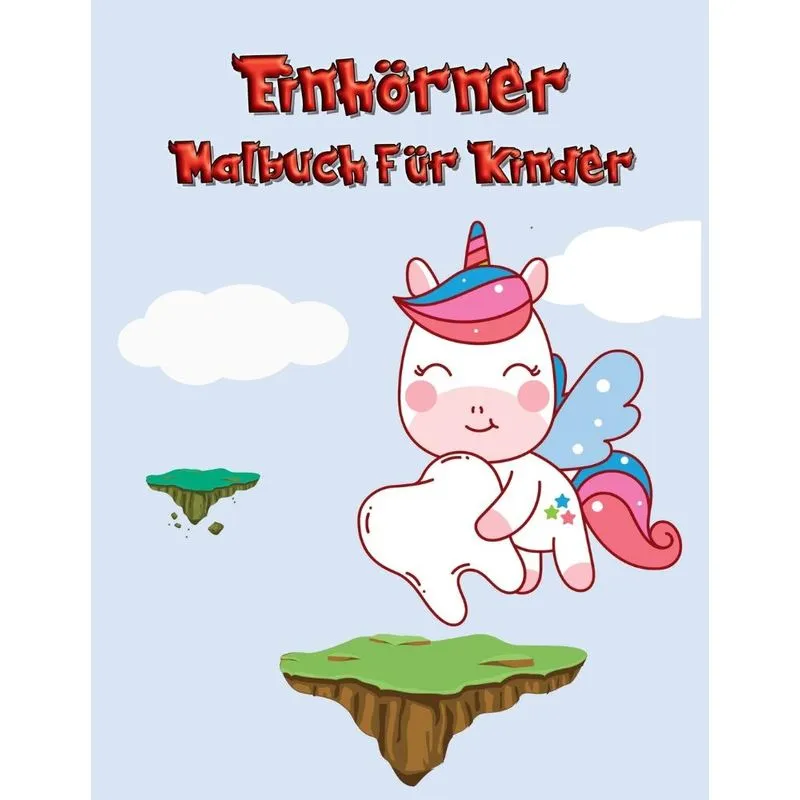Einhörner Malbuch für Kinder