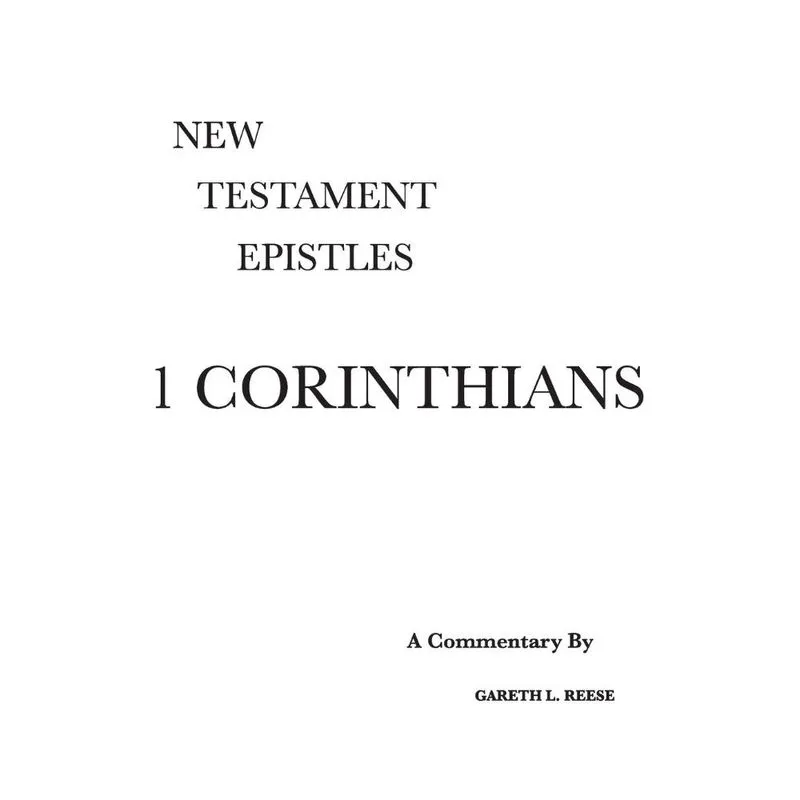 1 Corinthians