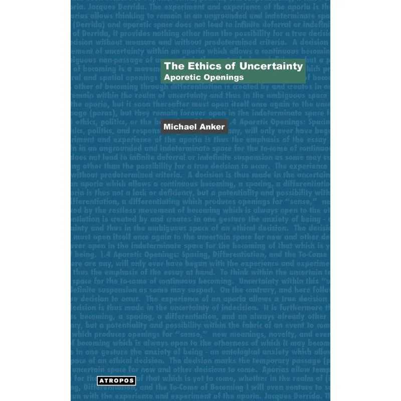 The Ethics of Uncertainty