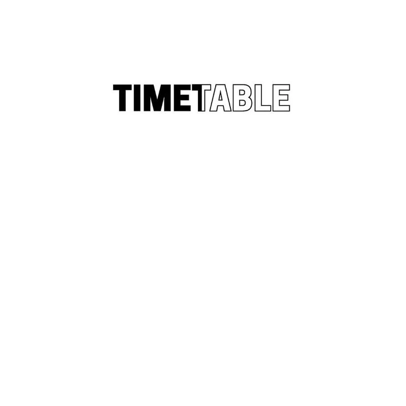 Timetable