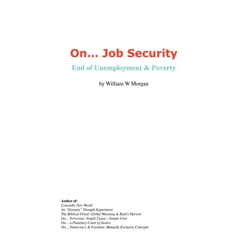 On. Job Security