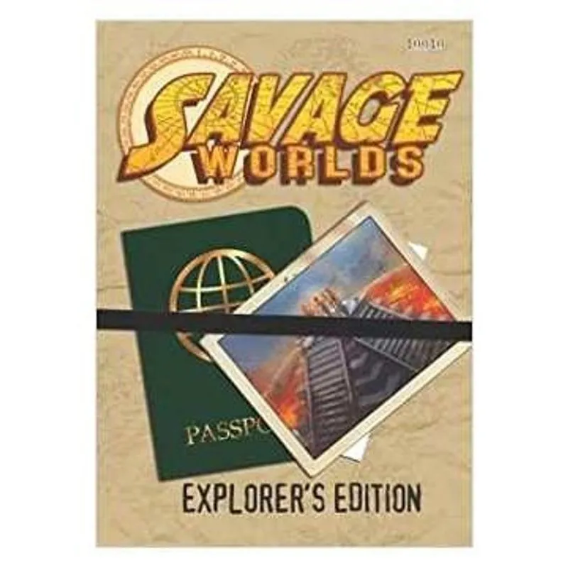 Savage Worlds Explorers Edition Rpg autor Shane Hensley e Outros