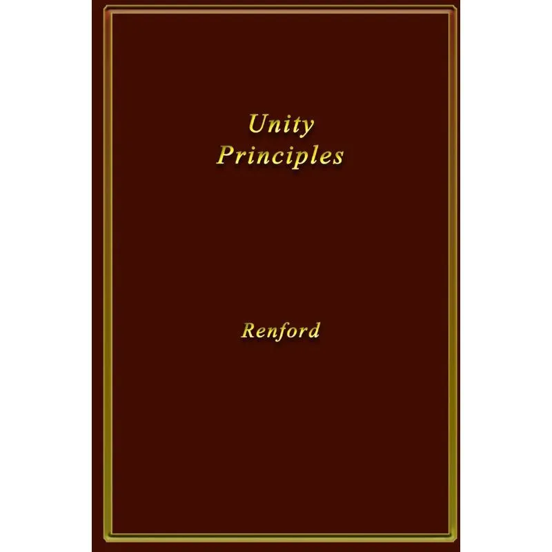 Unity Principles