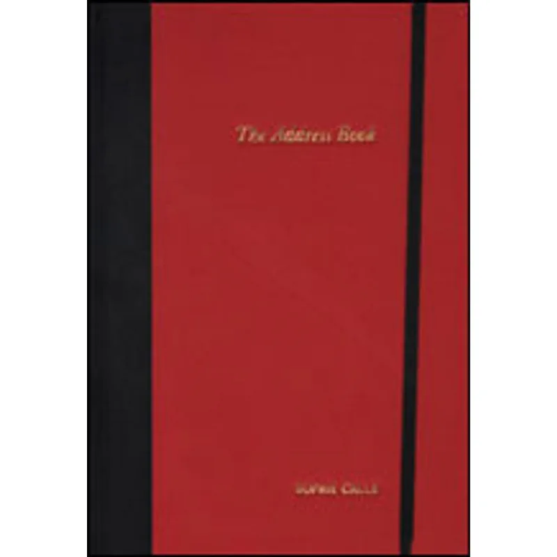 SOPHIE CALLE - THE ADDRESS BOOK