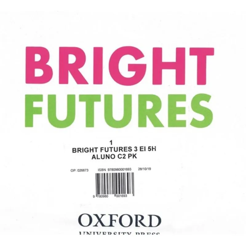 Bright Futures 3 Ei 5H Aluno C2 Pk