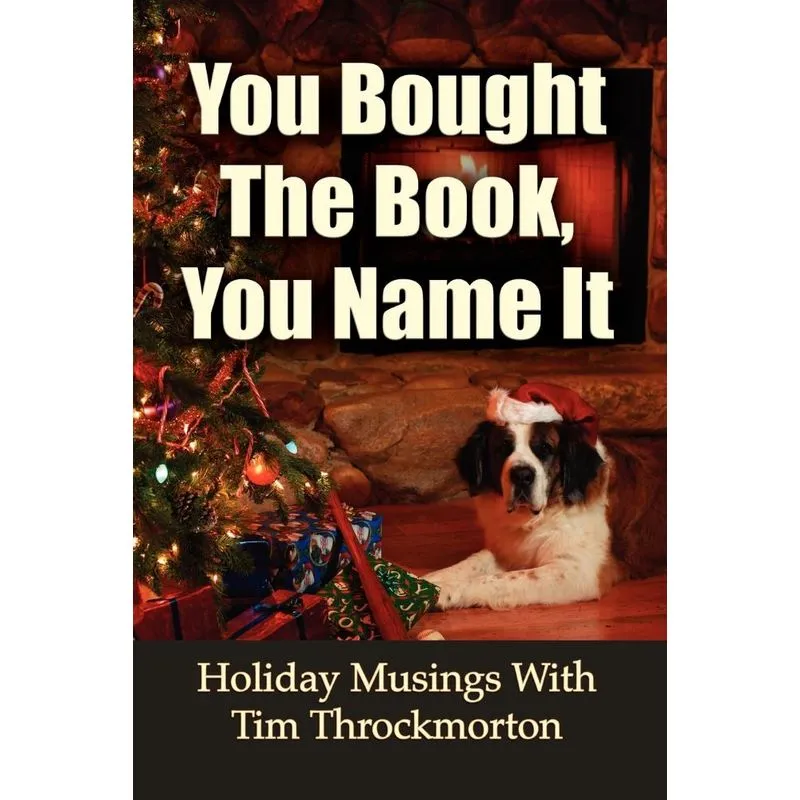 You Bought The Book, You Name It