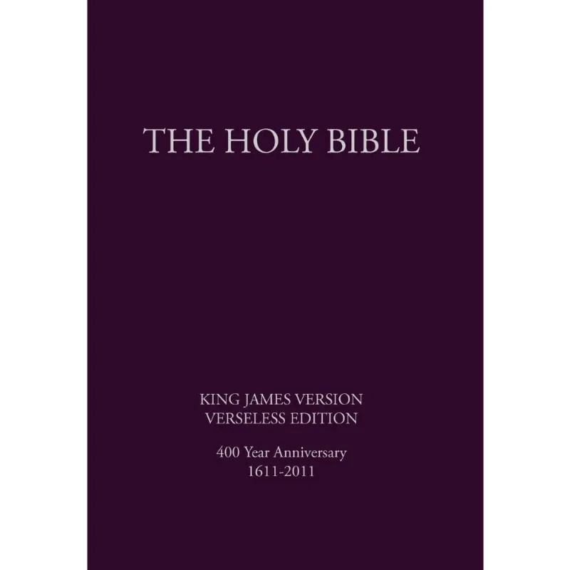 The Holy Bible, King James Version, Verseless Edition