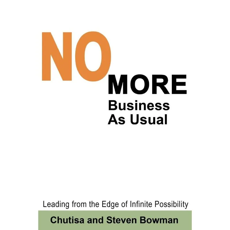No More Business as Usual