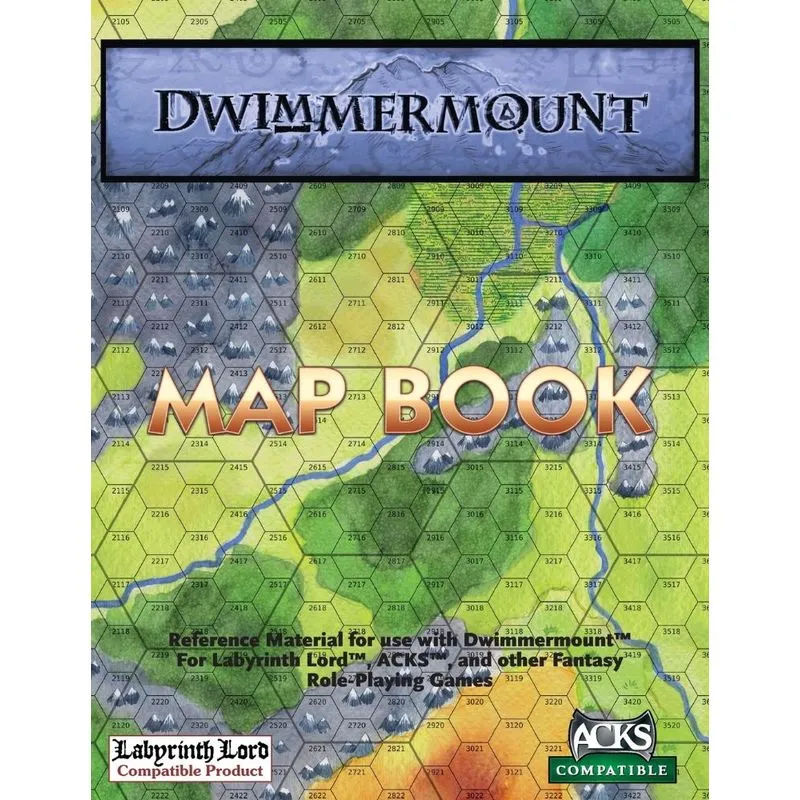 Dwimmermount Map Book