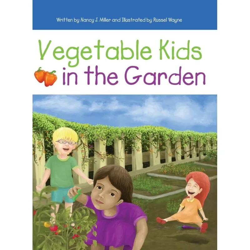 Vegetable Kids in the Garden