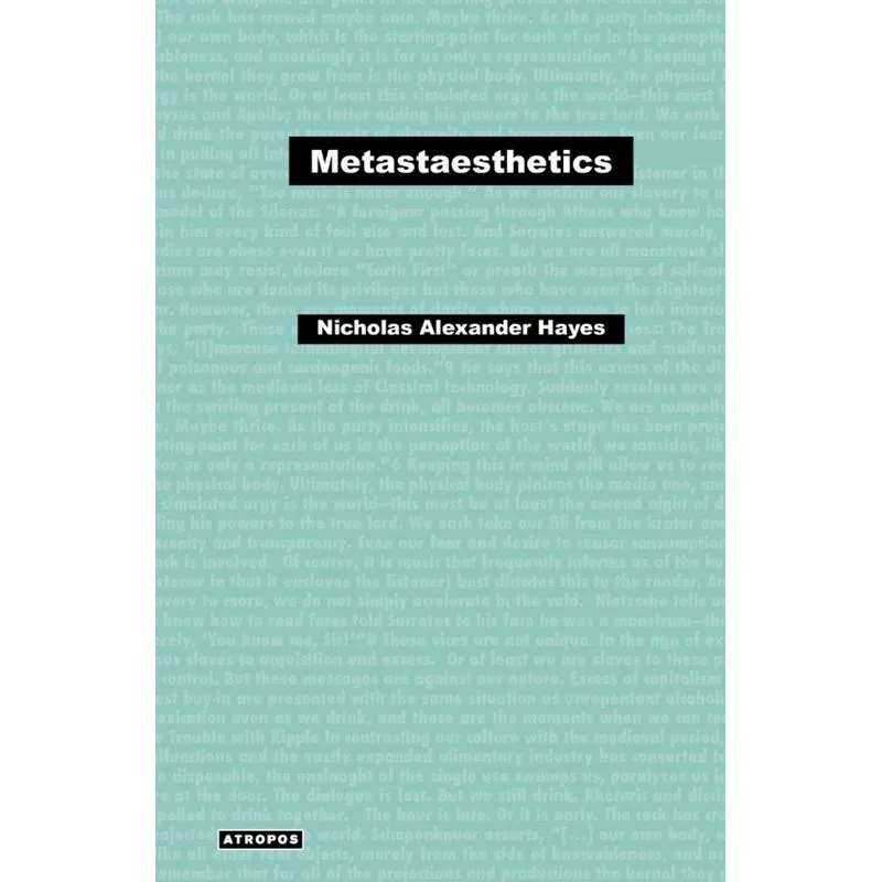 Metastaesthetics