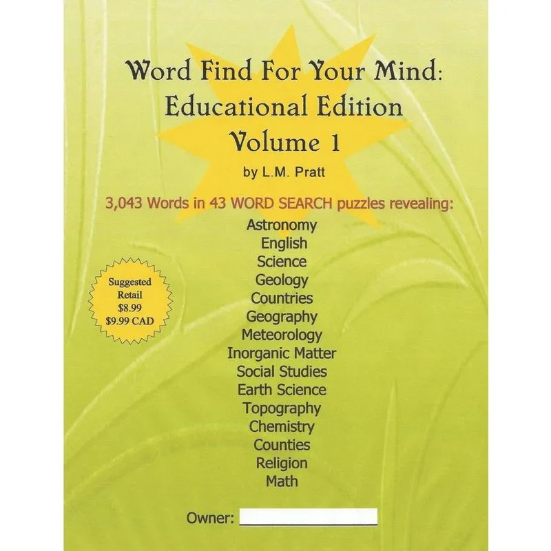 Word Find For Your Mind