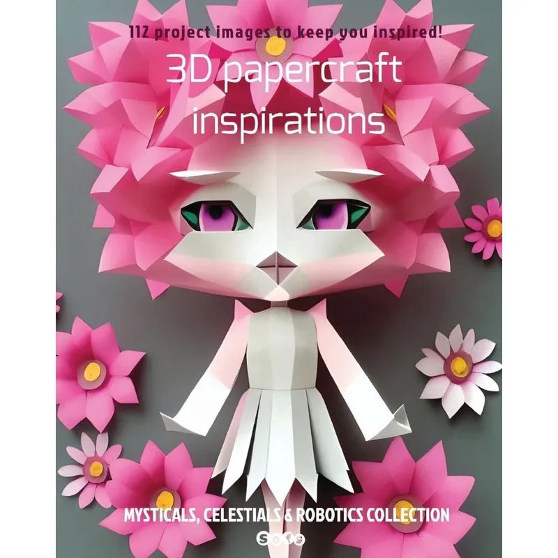 Livro 3D papercraft inspirations