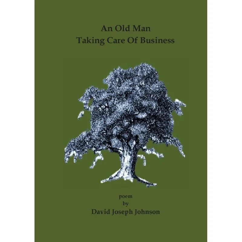 An Old Man Taking Care Of Business