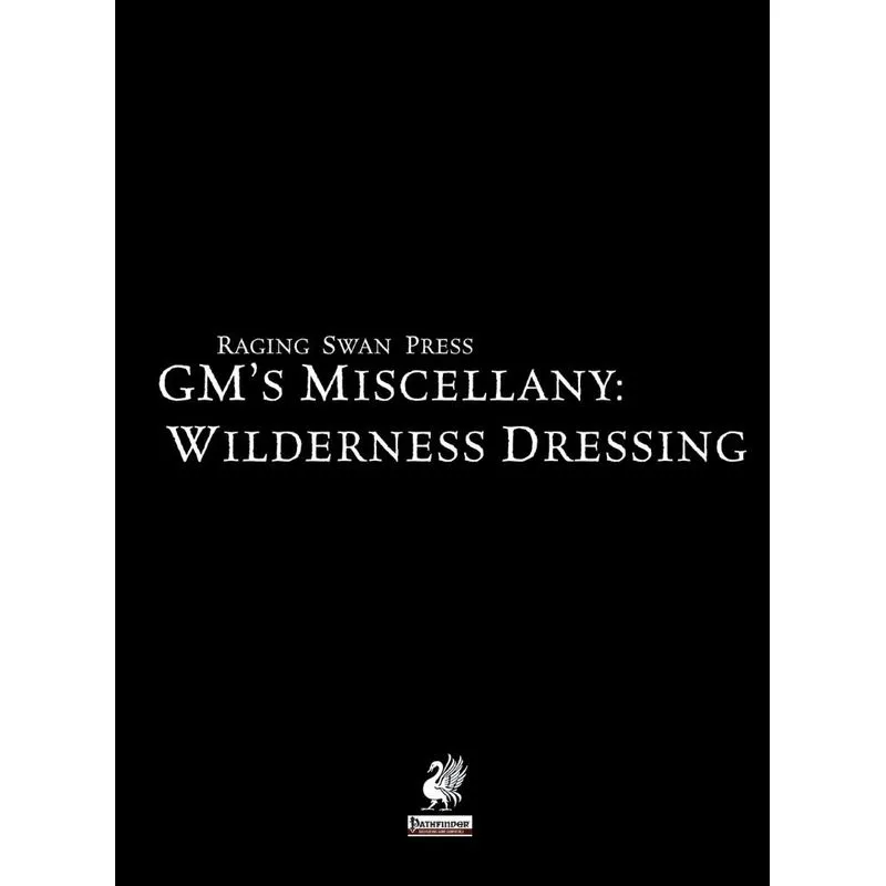 Raging Swans GMs Miscellany