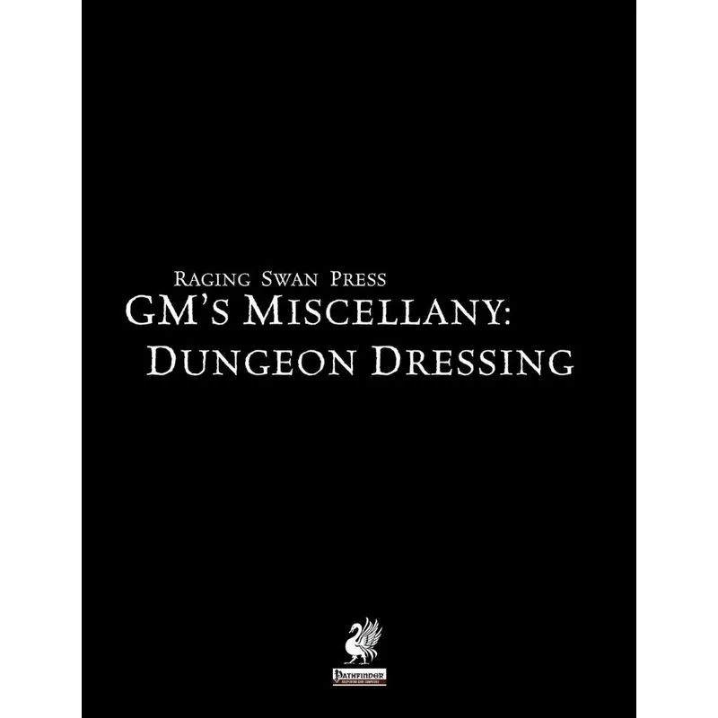 Raging Swans GMs Miscellany