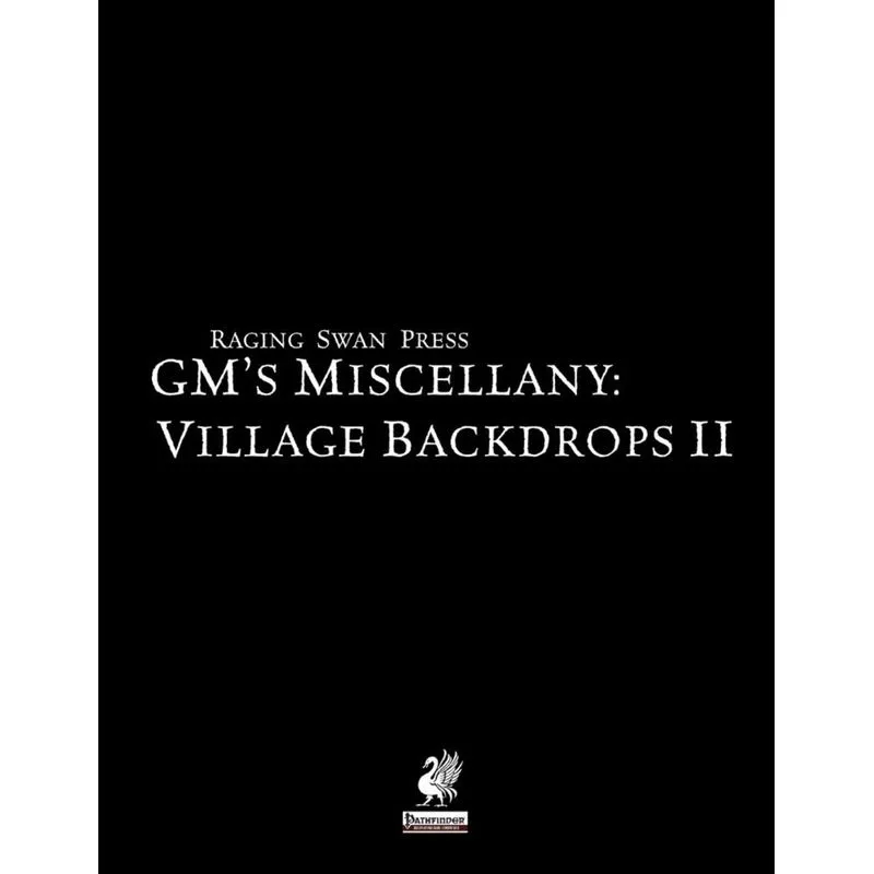 Raging Swan Presss GMs Miscellany