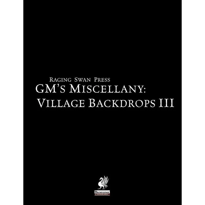 Raging Swans GMs Miscellany