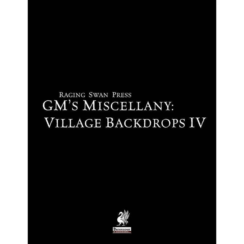 Raging Swans GMs Miscellany