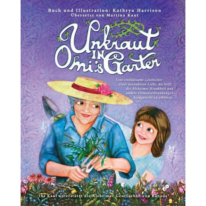Unkraut in Omis Garten