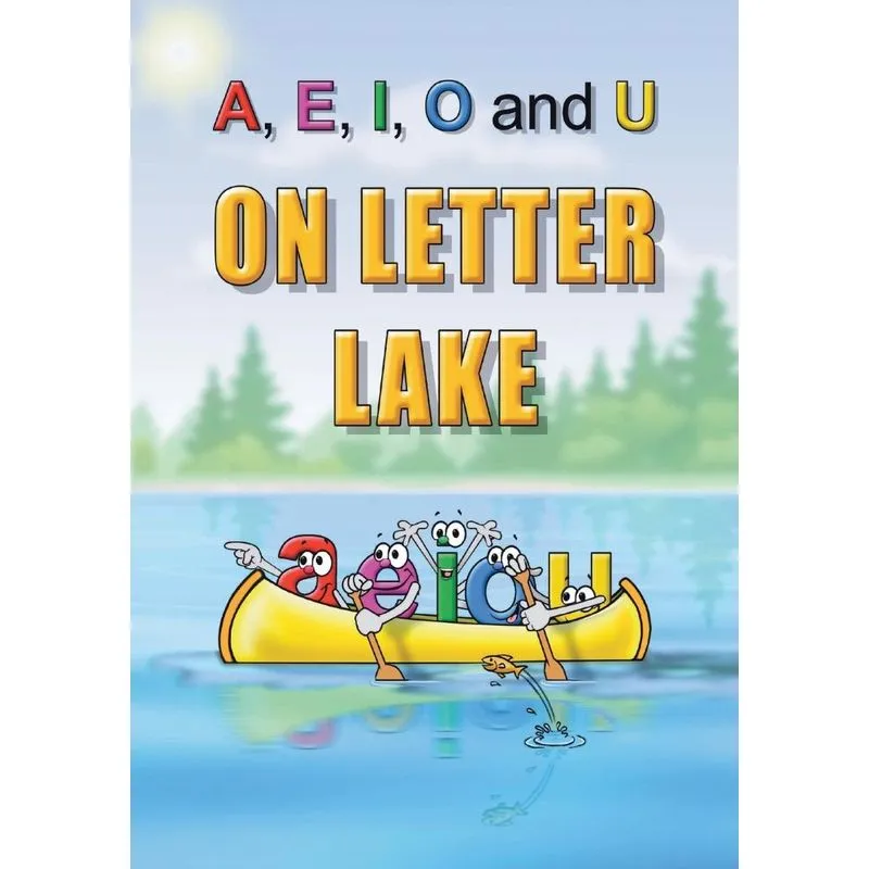 A, E, I, O And U On Letter Lake