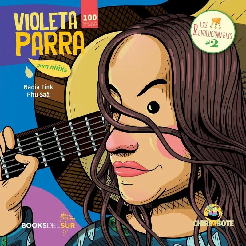 Livro Violeta Parra para niñxs