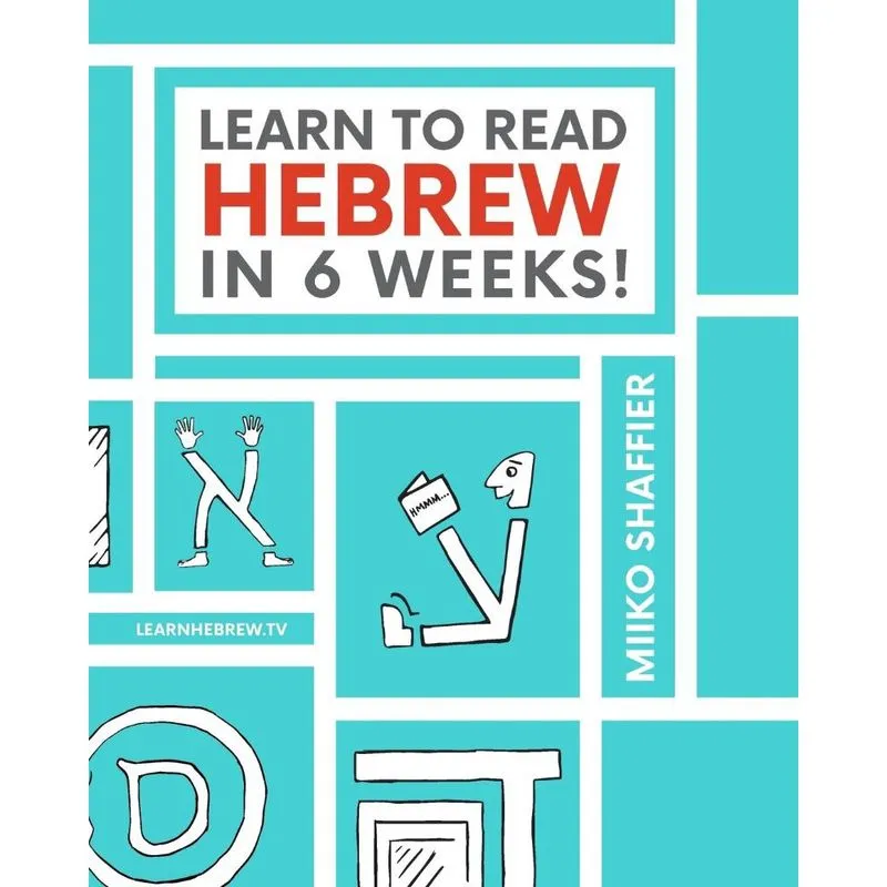 Livro Learn to Read Hebrew in 6 Weeks