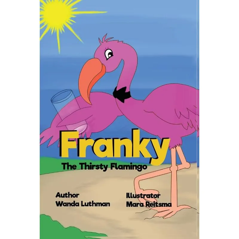 Franky the Thirsty Flamingo