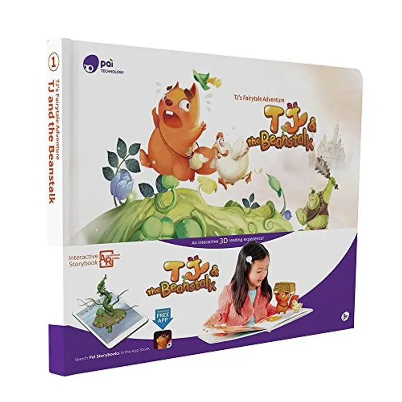 Pai Storybook 3d Contos De Fadas Para Livro Infantil, Tj &amp; The B