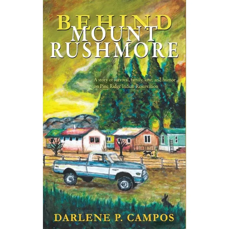 Behind Mount Rushmore