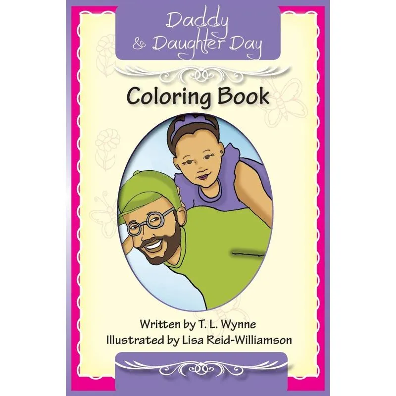 Daddy Daughter Day Coloring Book