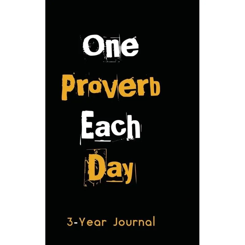 One Proverb Each Day Journal