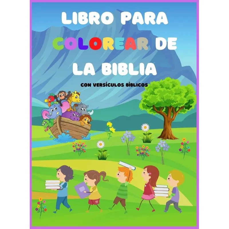 Libro Para Colorear De La Biblia