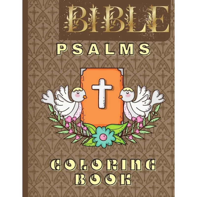 Bible Psalms Coloring Book