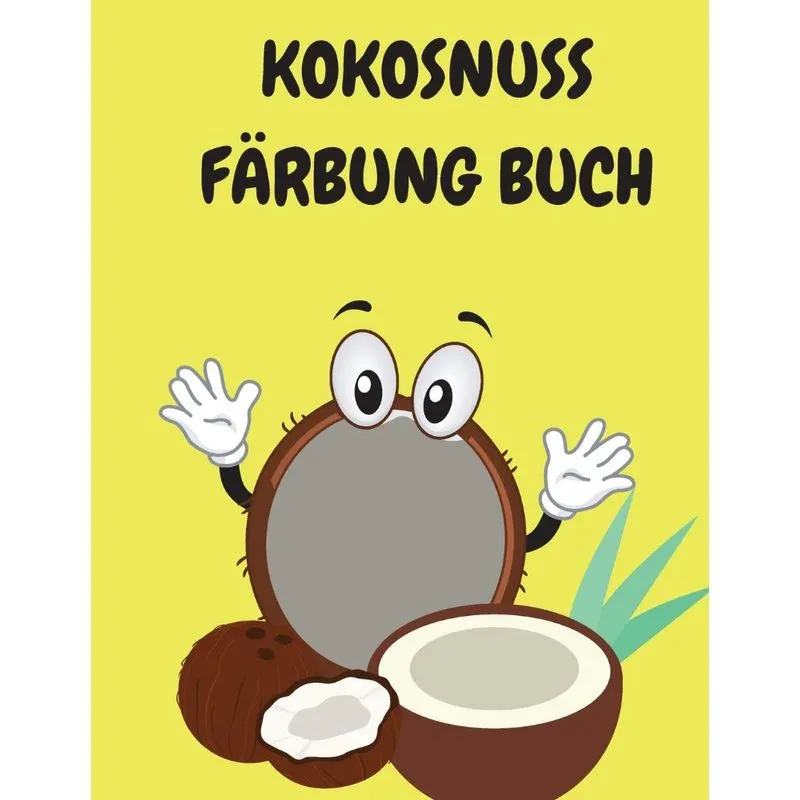 Kokosnuss Färbung Buch
