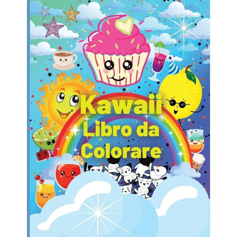 Kawaii Libro da Colorare