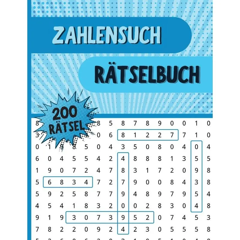 Zahlensuch Rätselbuch