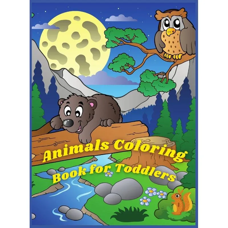 Animals Coloring Book for Toddlers