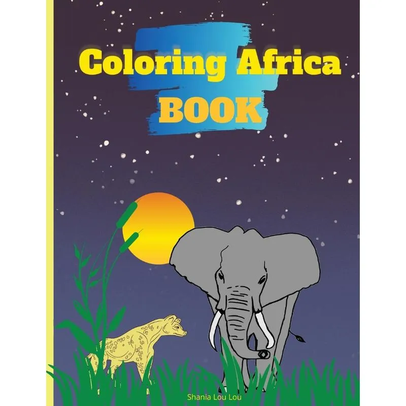Coloring Africa Book