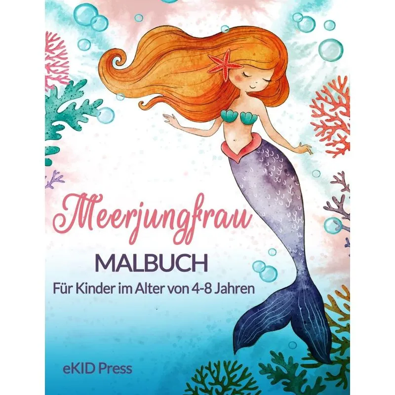 Meerjungfrau-Malbuch