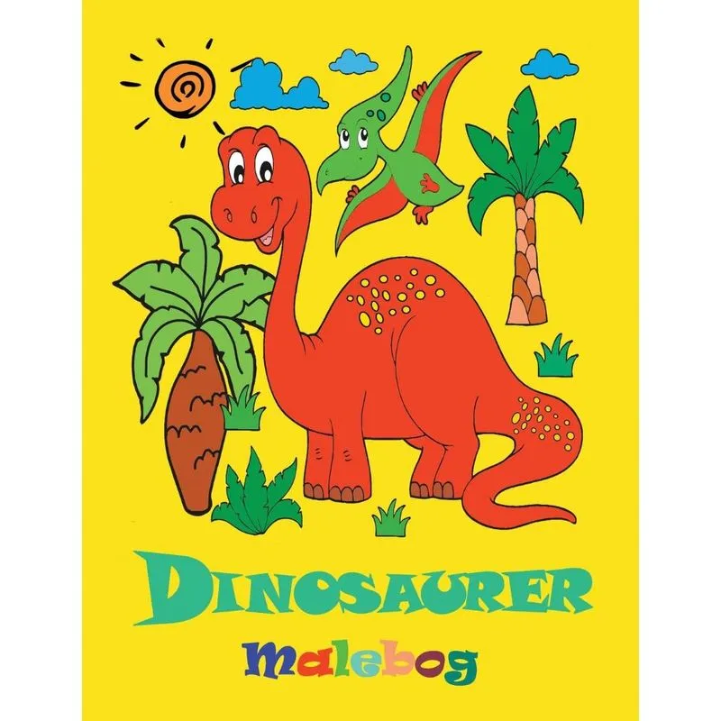 Dinosaurer Malebog