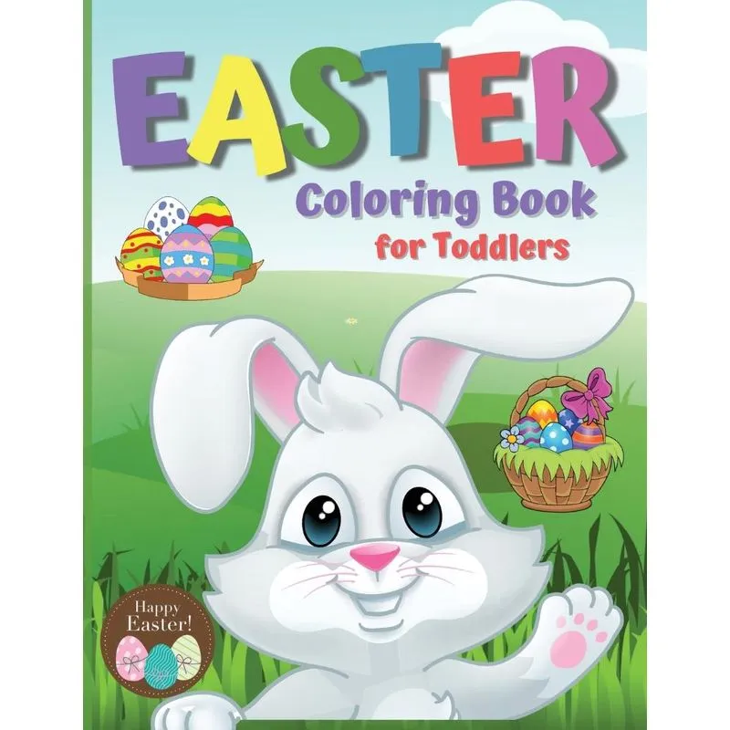 Easter Coloring Book for Toddlers