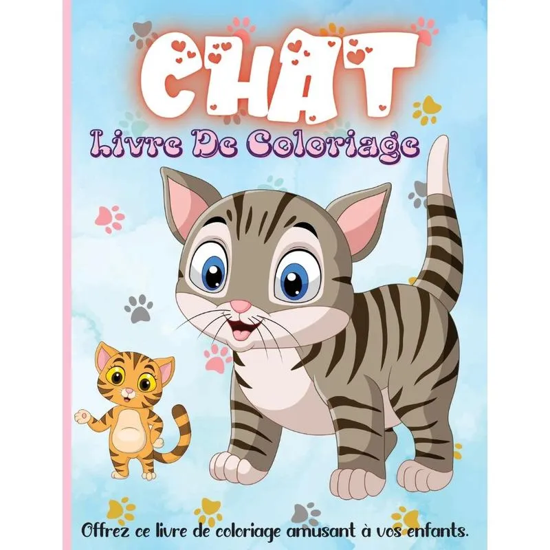 Livre De Coloriage Chat