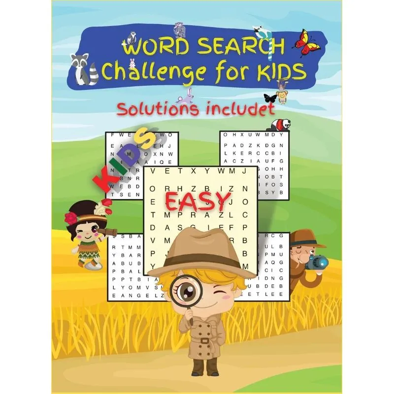WORD SEARCH Challenge for KIDS