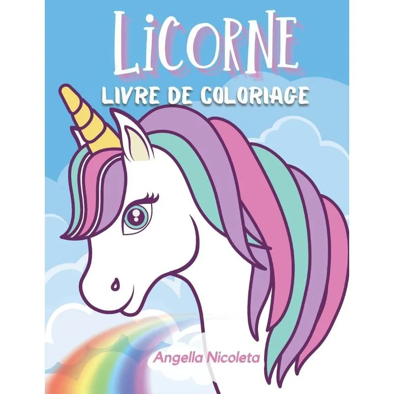 Licorne Livre de coloriage